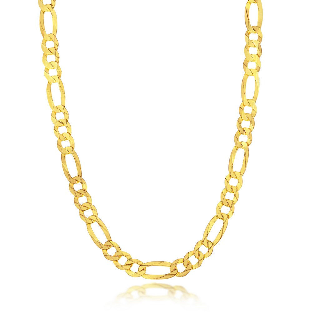 8mm Thick Figaro Gold Filled Chain