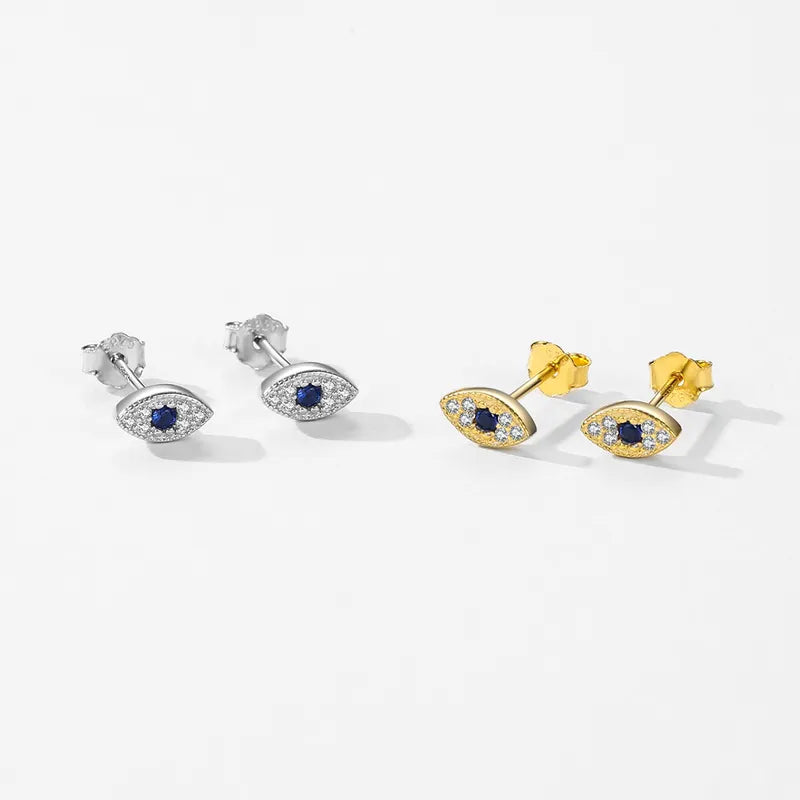 Evil Eye Stud Earrings