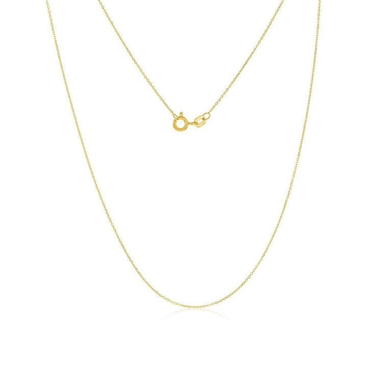 14K Yellow Gold "I Love You" Locket