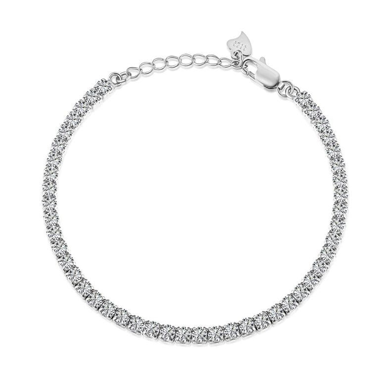 Stackable tennis bracelets 3mm and 4mm