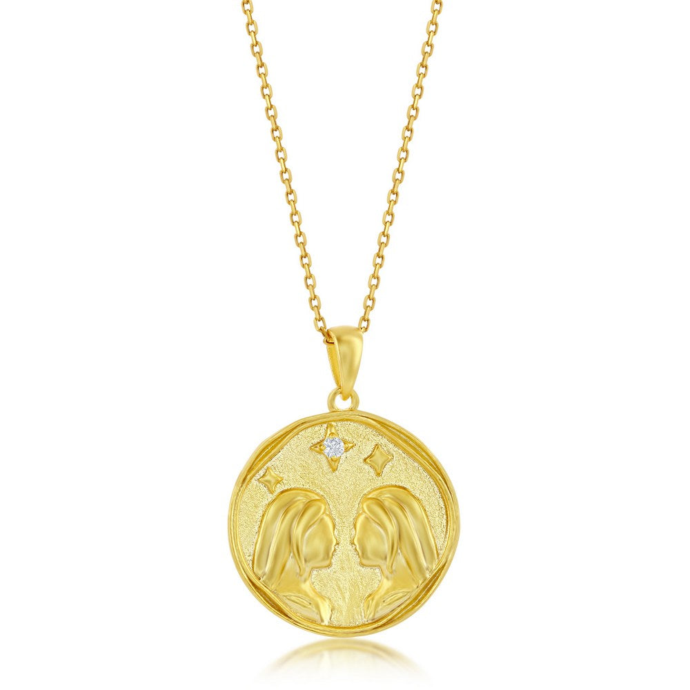 Zodiac Medalion Necklace