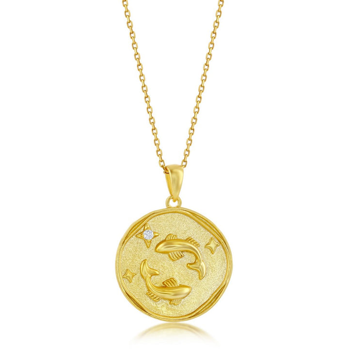 Zodiac Medalion Necklace