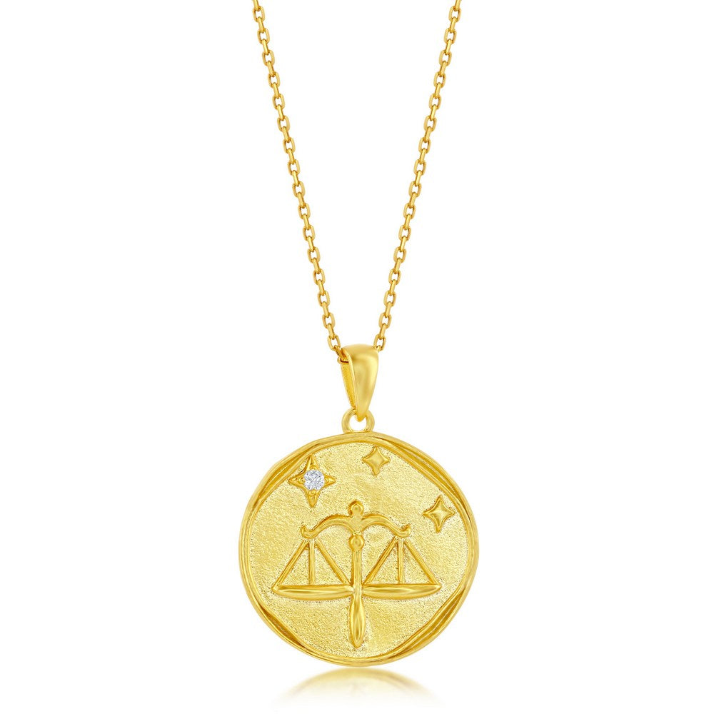 Zodiac Medalion Necklace